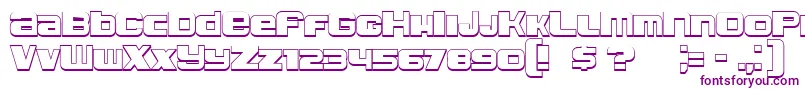 Leprosy3D Font – Purple Fonts