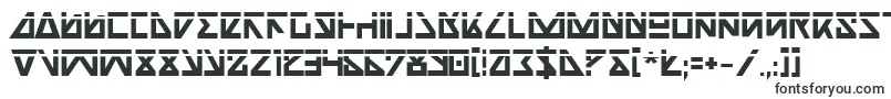 Шрифт NickTurboBoldLaser – геометрические шрифты