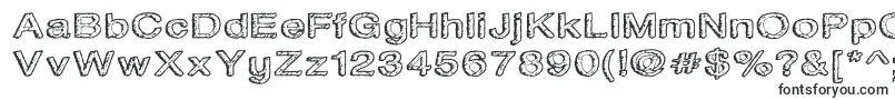 Шрифт Waterontheoil – шрифты для Gta San Andreas