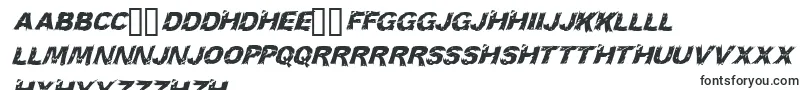 WoodcutItalic-Schriftart – nyanja Schriften