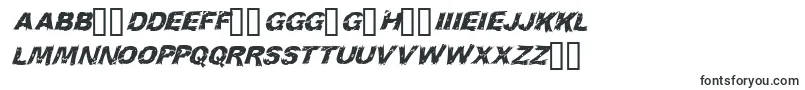 フォントWoodcutItalic – マルタのフォント