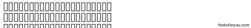 WoodcutItalic-Schriftart – mongolische Schriften