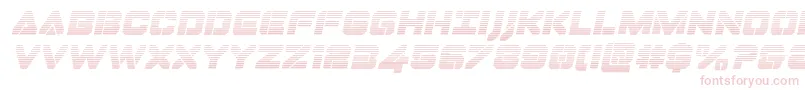 フォントDominojackgradital – ピンクのフォント