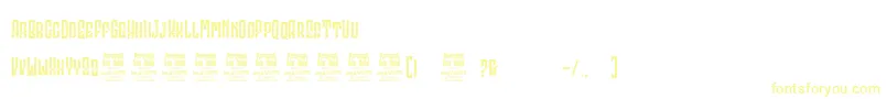 GodhongPersonalUse-fontti – keltaiset fontit