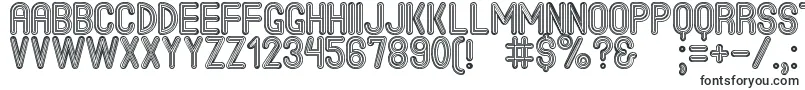 TheJackBrownStPersonalUse-fontti – fonttien muodot