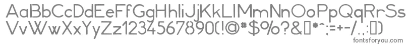 Шрифт Minerva1 – серые шрифты