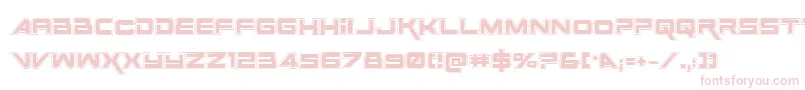 Czcionka SpaceRangerAcademyRegular – różowe czcionki