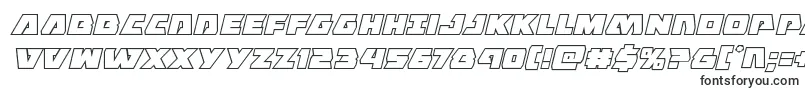 Шрифт Eaglestrikeboldoutital – шрифты для Adobe Illustrator