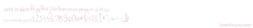Bootyscratch Font – Pink Fonts