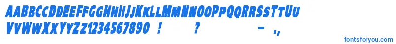 VtcKreepykomikaoneBolditalic Font – Blue Fonts