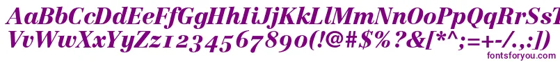 LinotypeCentennial96BlackItalicOldstyleFigures Font – Purple Fonts