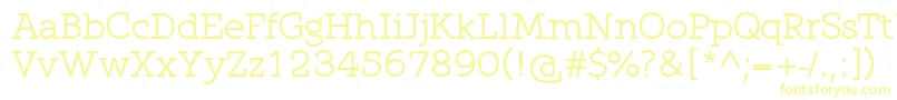 Qlarendon Font – Yellow Fonts