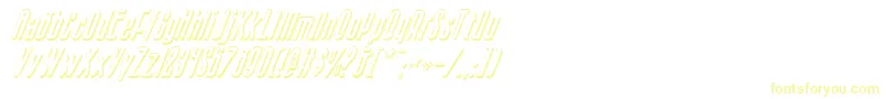 SisterEuropeShadowItalic Font – Yellow Fonts