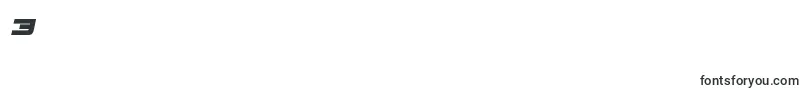 Redrocketsemital Font – Fonts for Digit 3