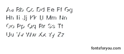 Linotypezensur Font