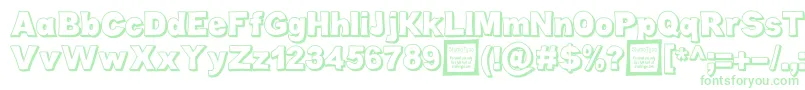 CaboldComicOutlineDemo Font – Green Fonts