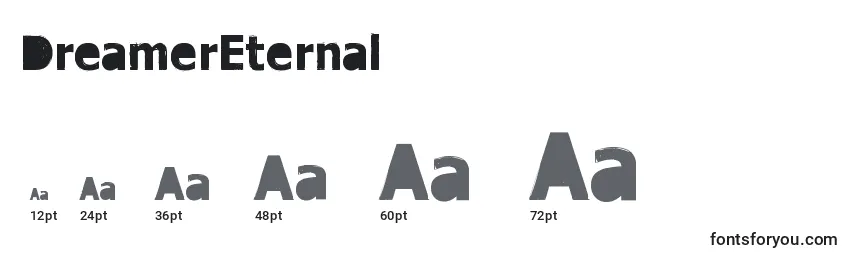 DreamerEternal Font Sizes