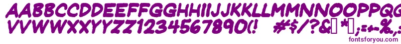 Jeffreyprintbolditalic Font – Purple Fonts