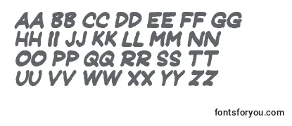Jeffreyprintbolditalic Font