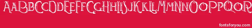 fuente Watson – Fuentes Blancas Sobre Fondo Rojo