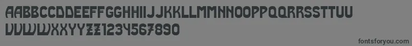 Truth Font – Black Fonts on Gray Background