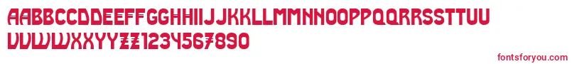 Truth Font – Red Fonts on White Background