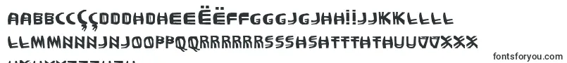 Forchetta-Schriftart – nyanja Schriften