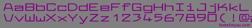 LarabiefontxtBold Font – Purple Fonts on Gray Background