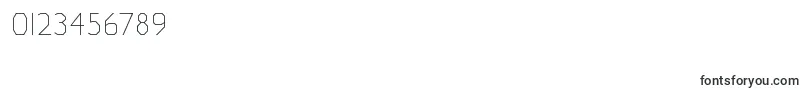 JillicanelRegular-Schriftart – Schriften für Zahlen und Nummern