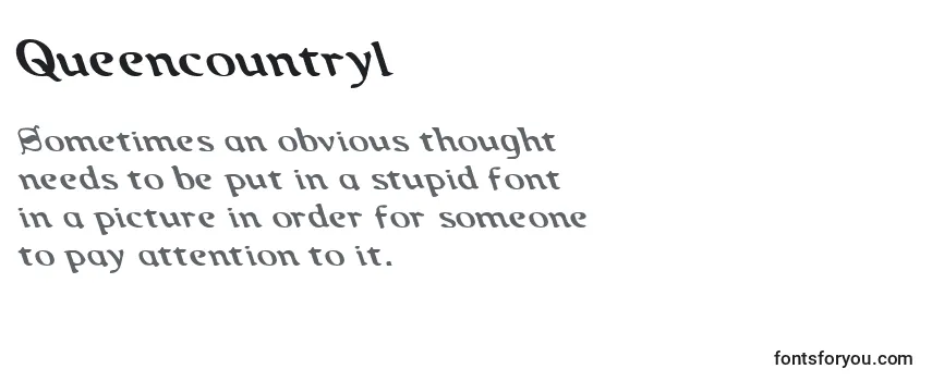 Queencountryl Font