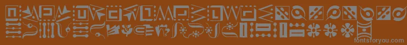 Подробнее о шрифте CaravanLhThree Шрифт CaravanLhThree – серые шрифты на коричневом фоне
