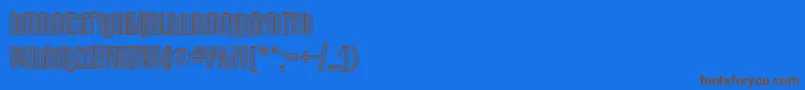 Tauernengravedc-fontti – ruskeat fontit sinisellä taustalla
