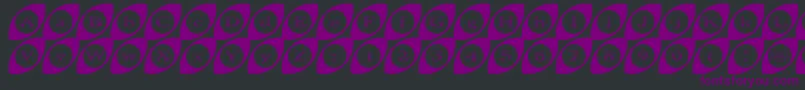 Wideeyed Font – Purple Fonts on Black Background