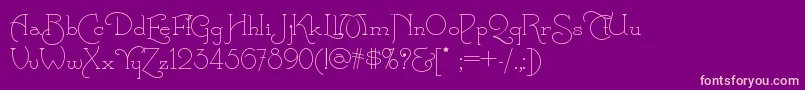 More about Calamityjanenf Font Calamityjanenf Font – Pink Fonts on Purple Background