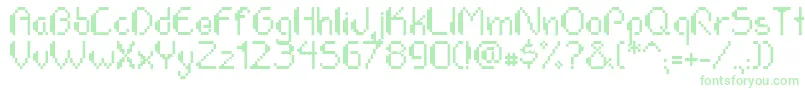 PixelateBass Font – Green Fonts