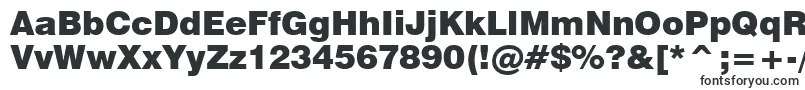 Swiss721BlackBt Font – Periodic Table Fonts
