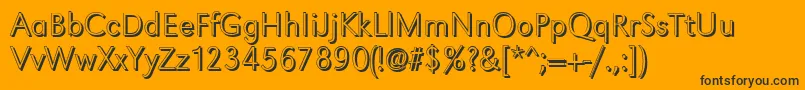 More about GroteskshXlightRegular Font GroteskshXlightRegular Font – Black Fonts on Orange Background