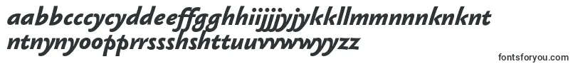 Шрифт SebastianmediumucfBolditalic – руанда шрифты