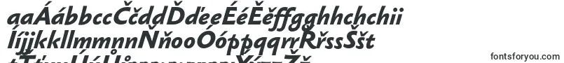 SebastianmediumucfBolditalic Font – Czech Fonts