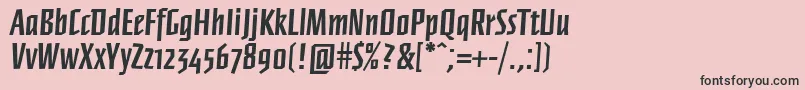 Ffnewberlinboldフォントについての詳細 フォントFfnewberlinbold – ピンクの背景に黒い文字
