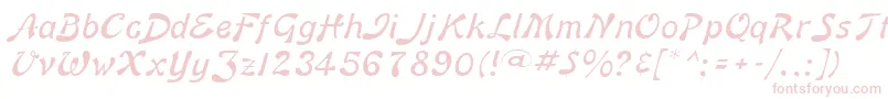 BannerLiteNormal Font – Pink Fonts