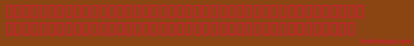 OctavianmtExpert Font – Red Fonts on Brown Background