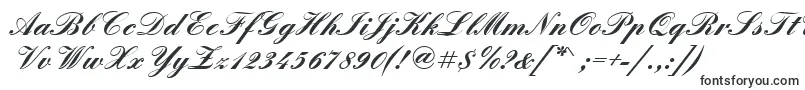Шрифт QuadrillescriptsskBold – надписи красивыми шрифтами