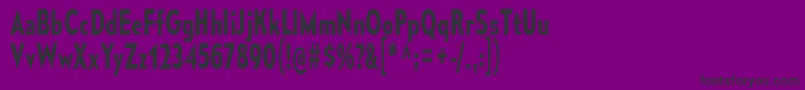 MesmerizeCdSb Font – Black Fonts on Purple Background