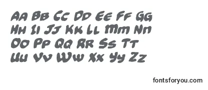 Review of the Funnypagesfunkital Font