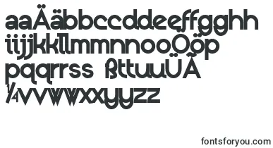 NolicenseKeraterblack font – german Fonts
