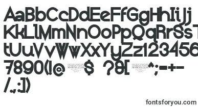 NolicenseKeraterblack font – love Fonts