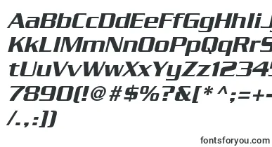 SerpentineLtMediumOblique font – vertical Fonts