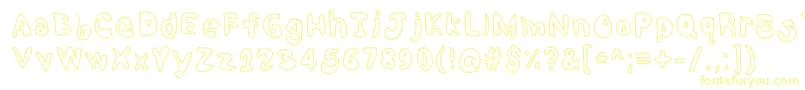 Shrimp Font – Yellow Fonts