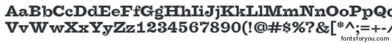 Шрифт FaraoCollegeOt – шрифты с засечками